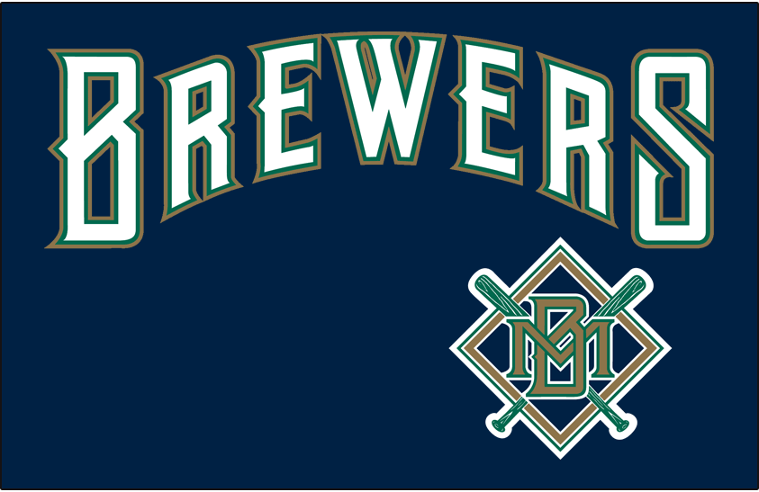Milwaukee Brewers 1994-1996 Jersey Logo iron on transfers for clothing